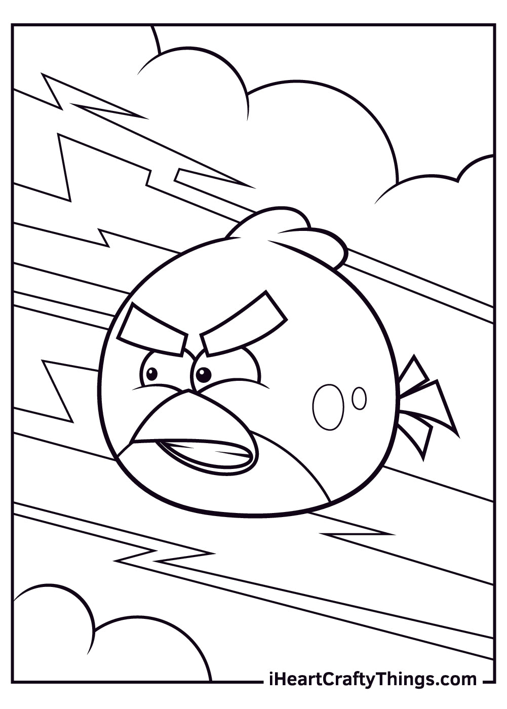 Angry Birds Coloring Book - 15 pages