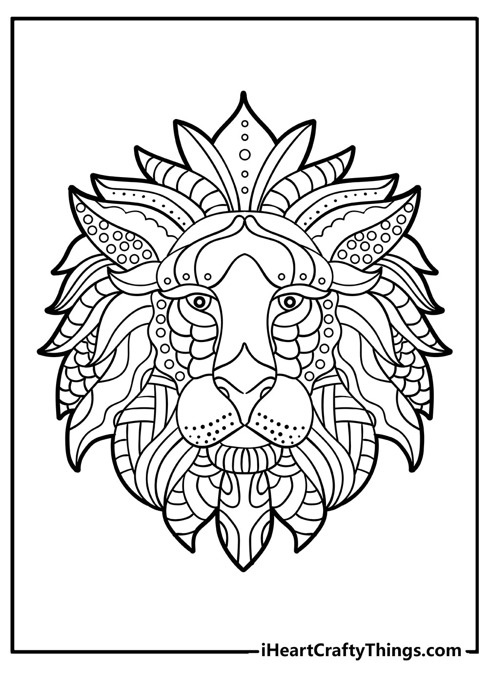 Animal Coloring Book - 20 pages