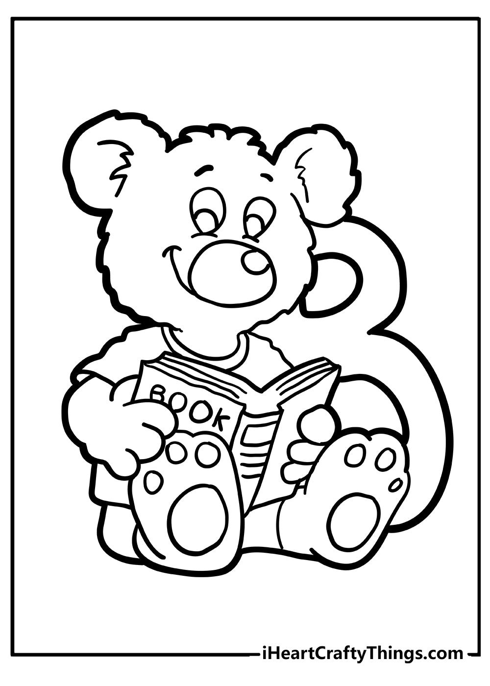 Kindergarten Coloring Book - 10 pages