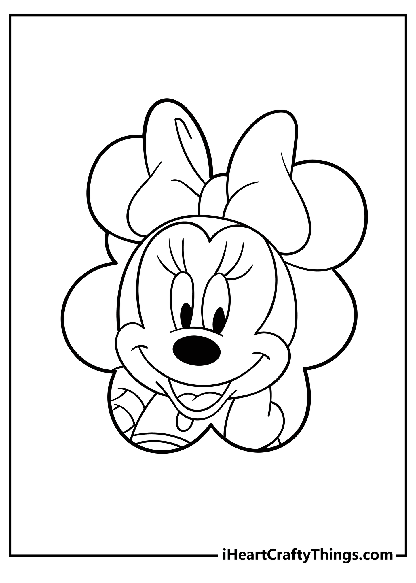 Minnie Mouse Coloring Book - 30 pages