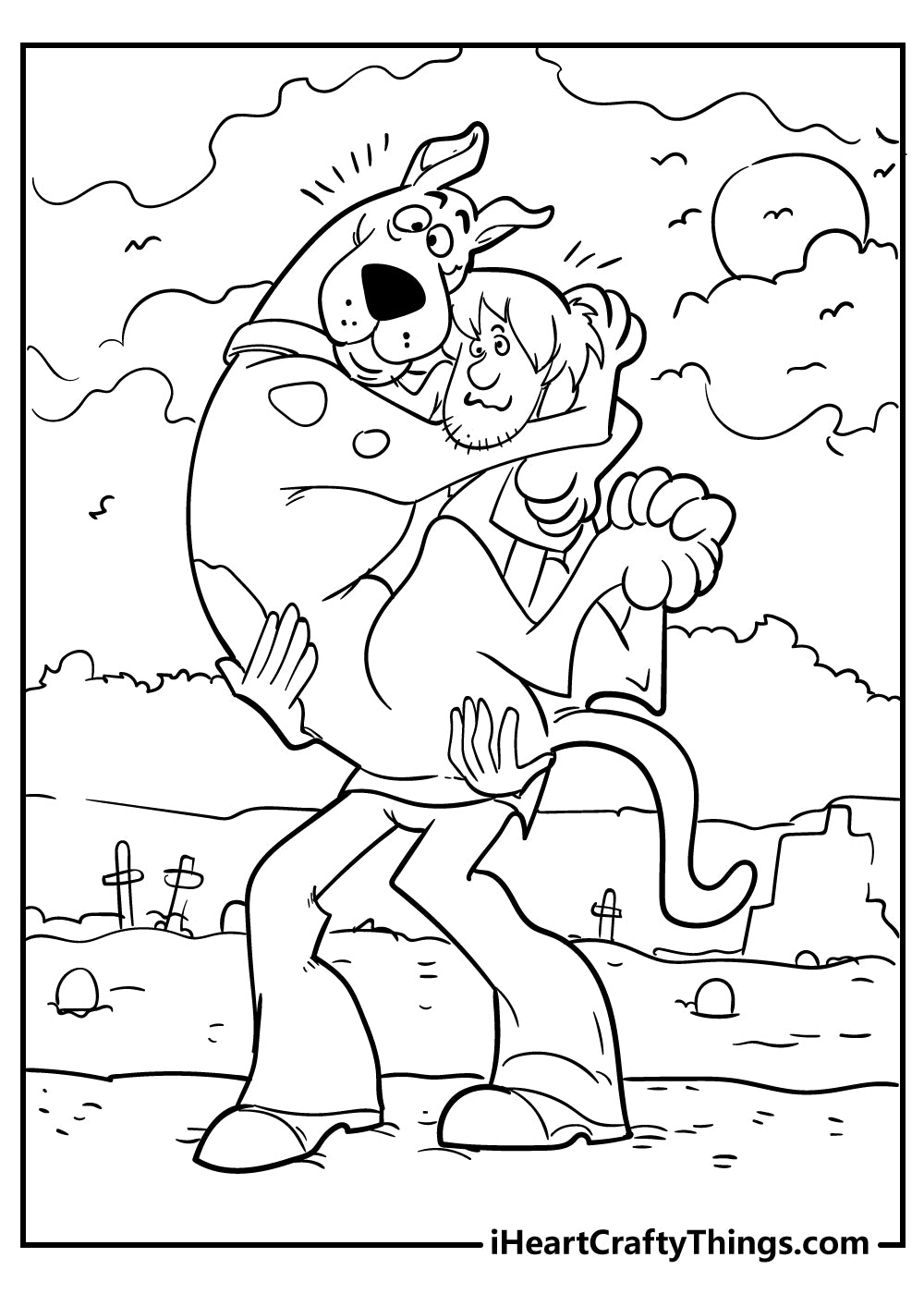 Scooby Doo Coloring Book - 25 pages