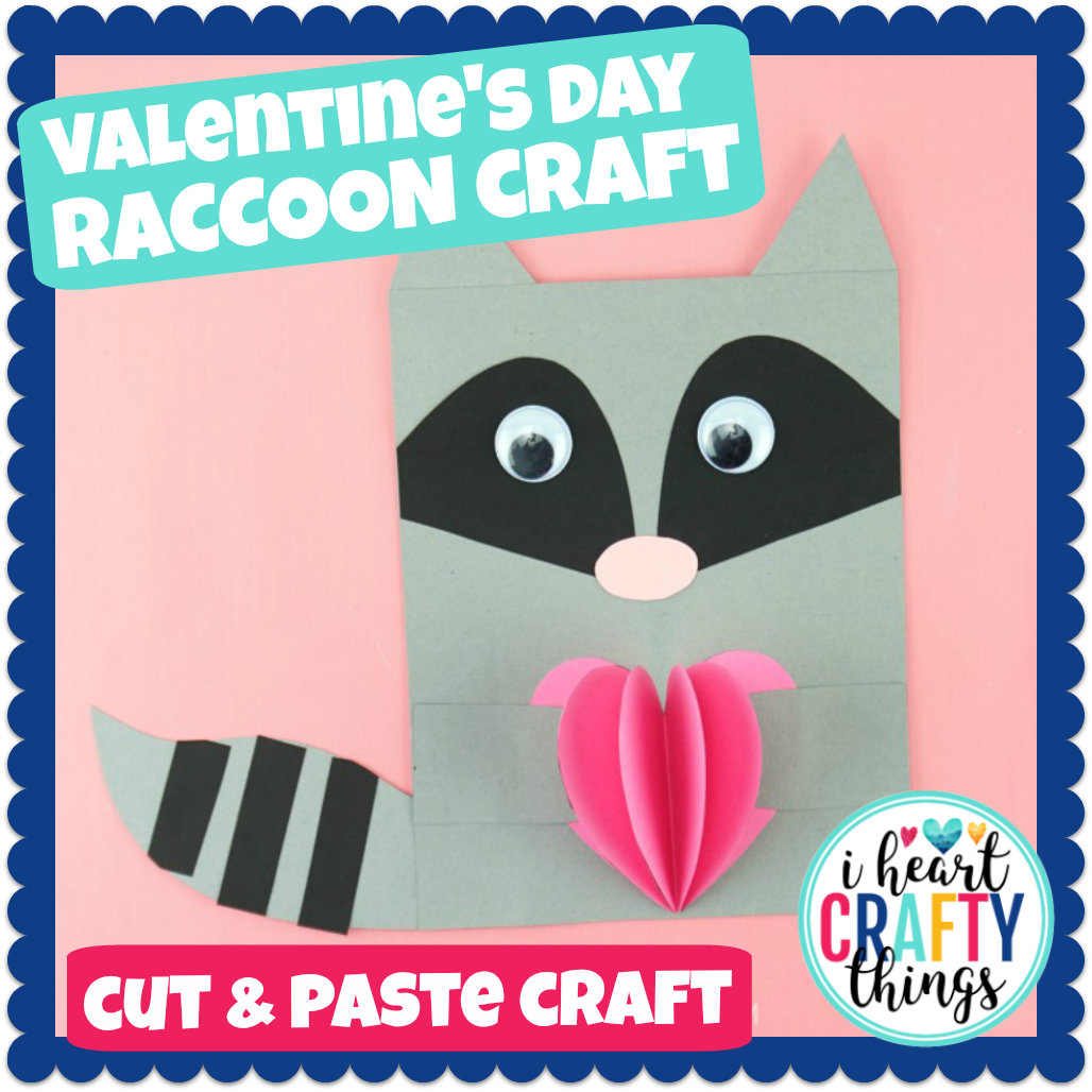 Raccoon Paper Animal Craft
