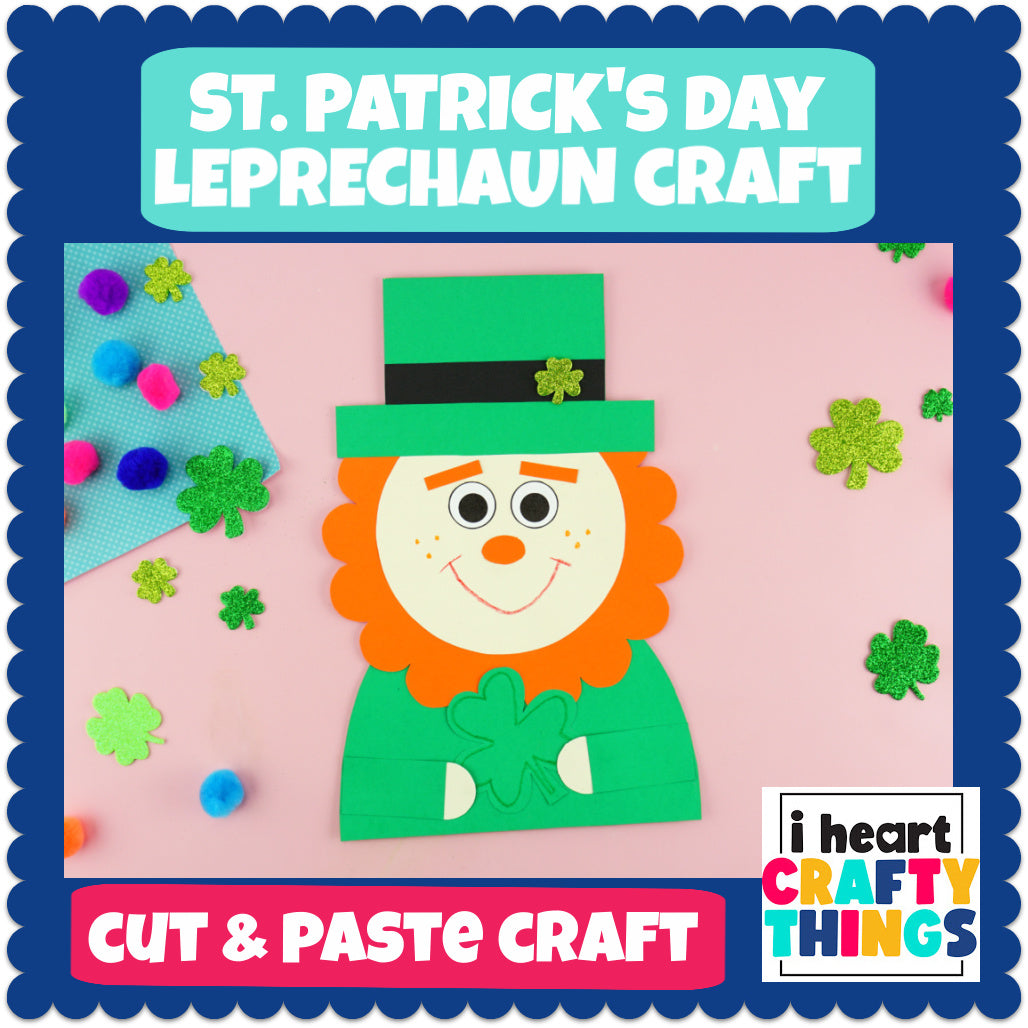 Leprechaun Paper Craft for St. Patrick's Day