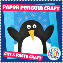 Load image into Gallery viewer, Simple Penguin Craft
