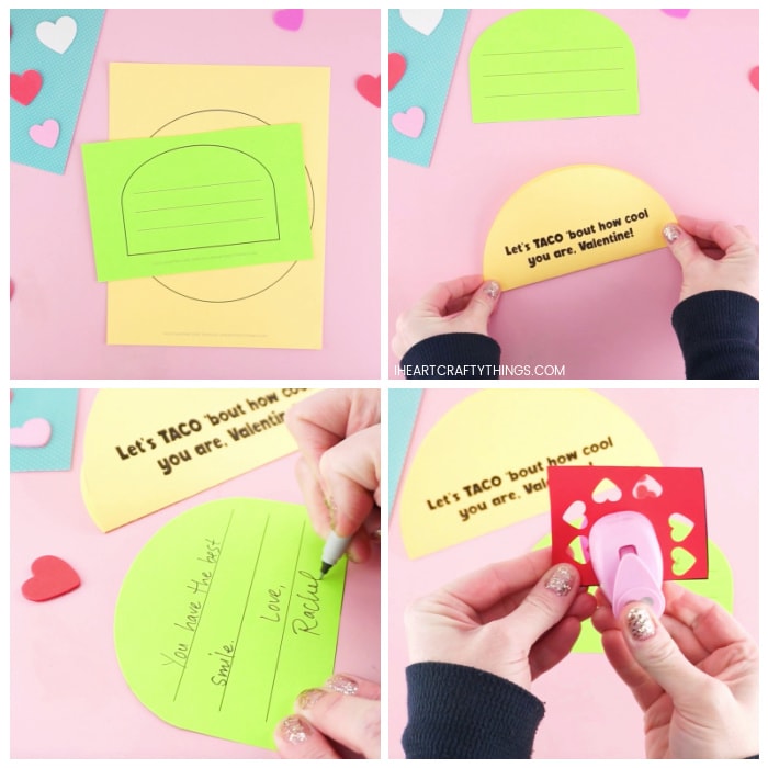 Taco Valentine’s Day Cards