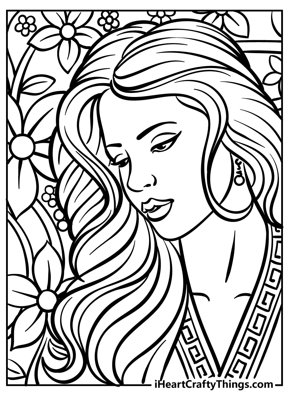 Adult Coloring Book - 37 pages