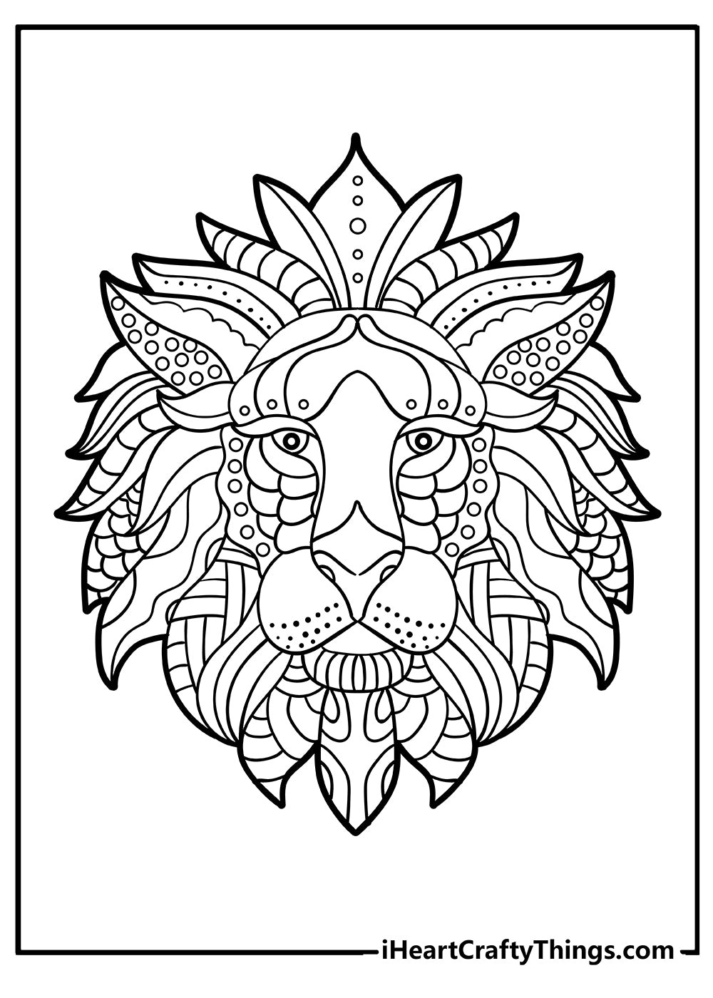 Animal Coloring Book - 20 pages