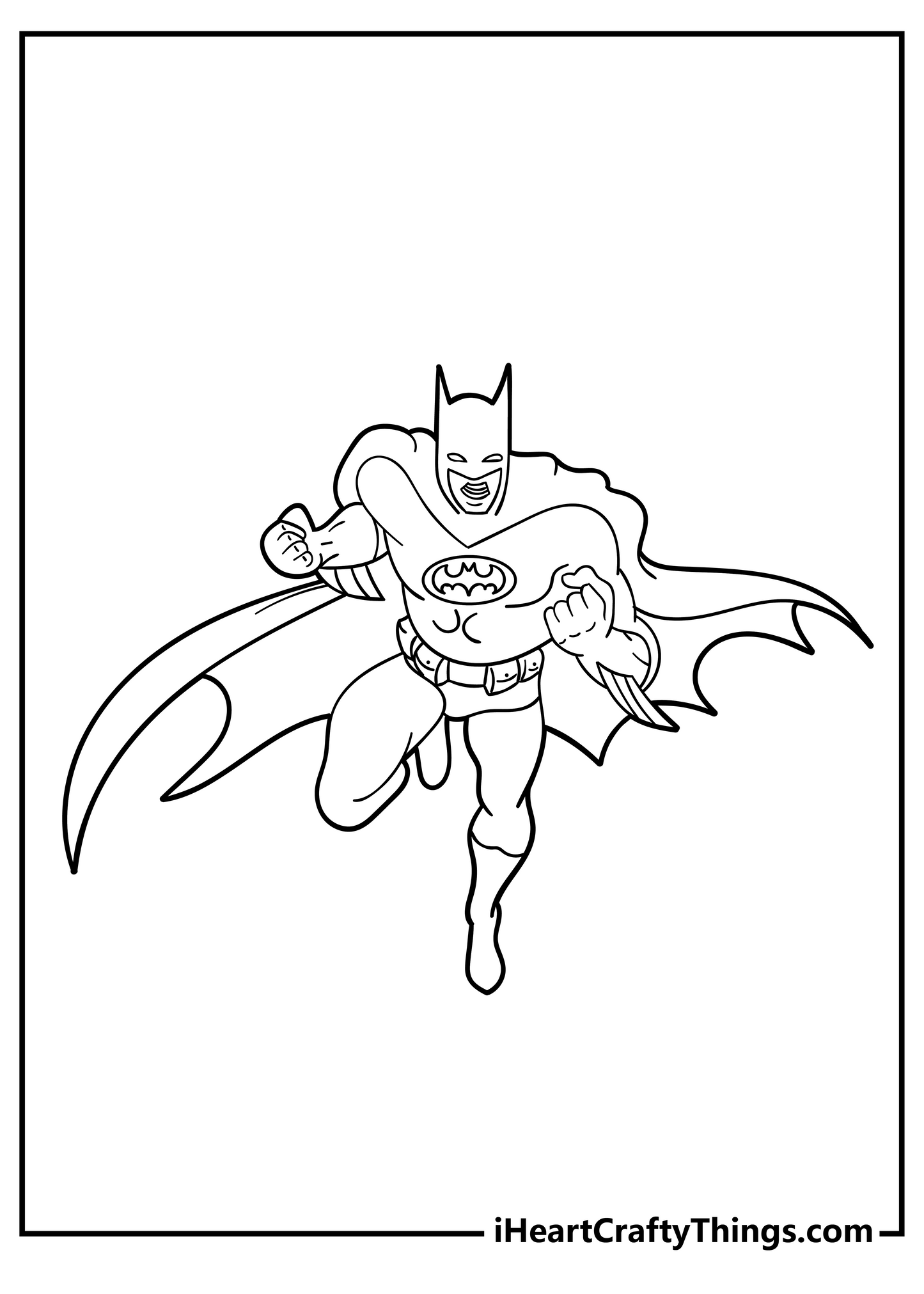 Batman Coloring Book - 25 pages