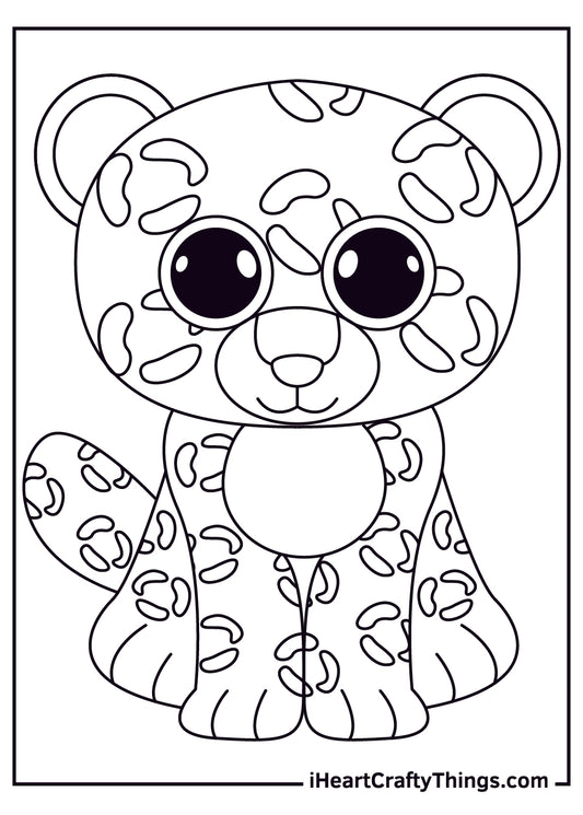 Beanie Boos Coloring Book - 15 pages