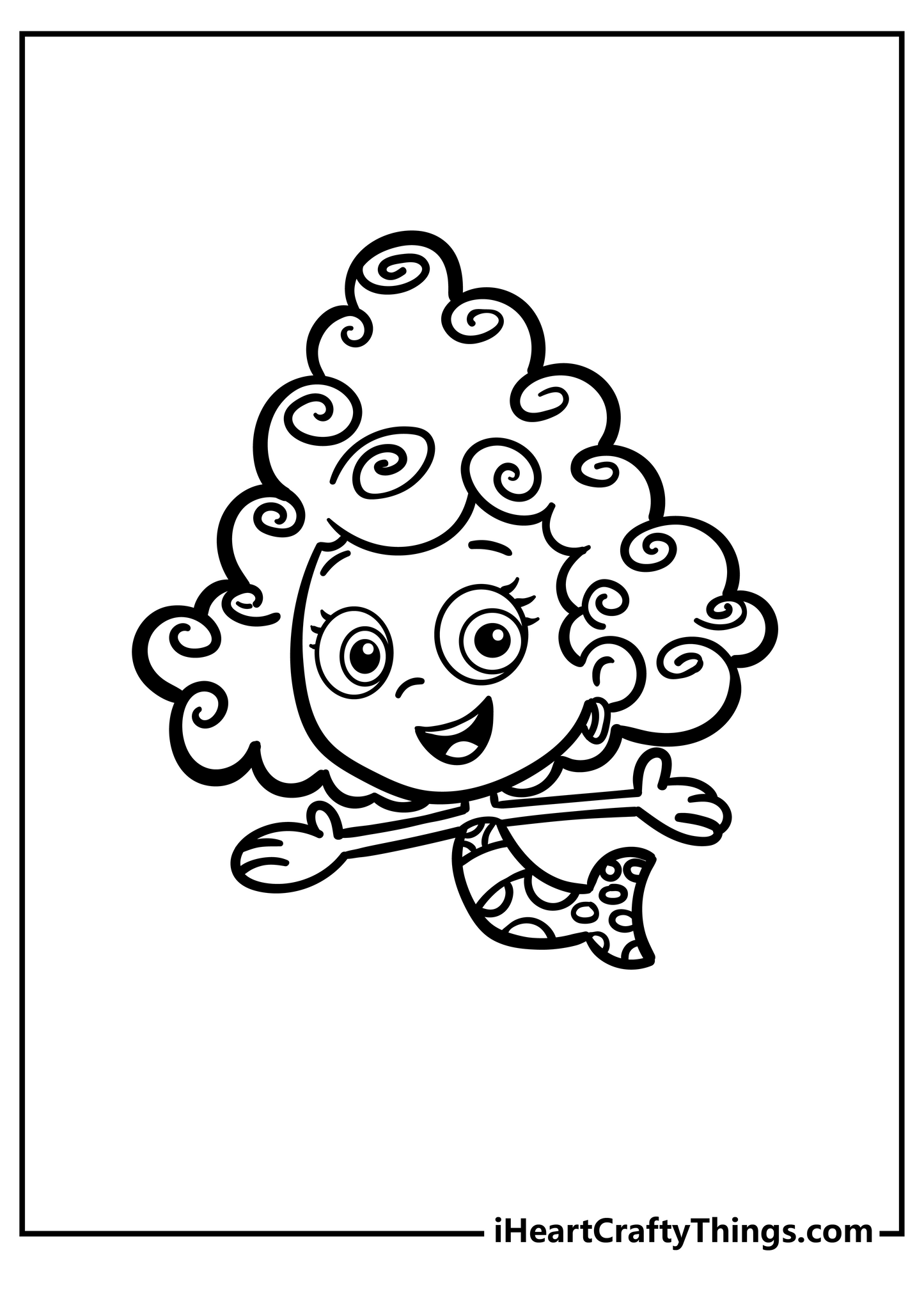 Bubble Guppies Coloring Book - 20 pages