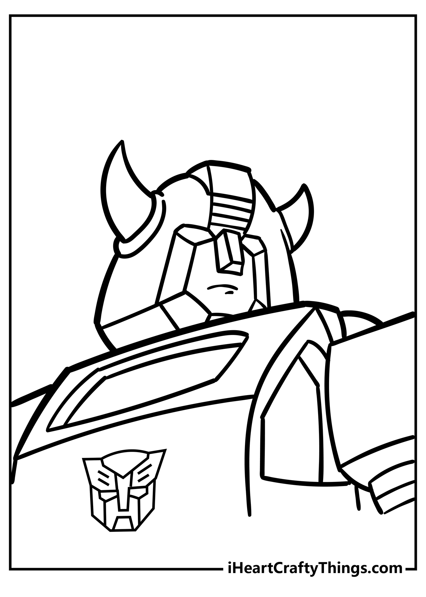 Bumblebee Coloring Book - 20 pages