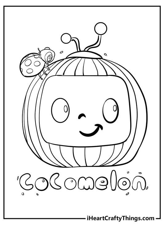 Cocomelon Coloring Book - 15 pages