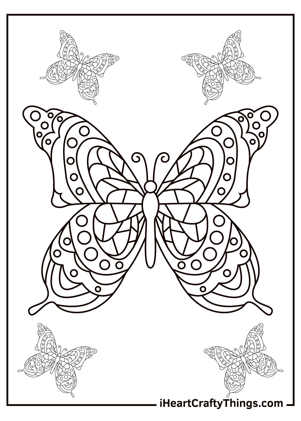 Thigs To Color In I Heart Crafty Things Coloring Sheets