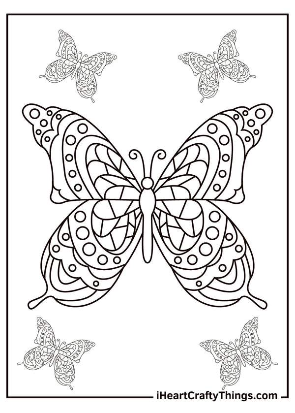 Toddlers Coloring Book - 20 pages – I Heart Crafty Things