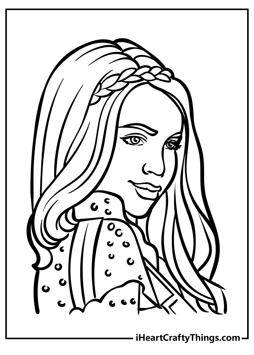 Descendants Coloring Book - 30 pages