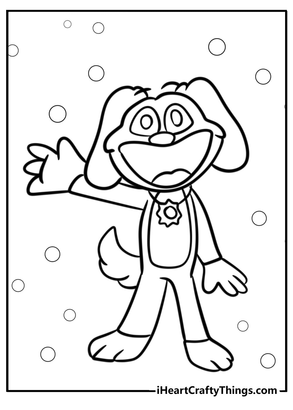 DogDay Coloring Book - 13 pages