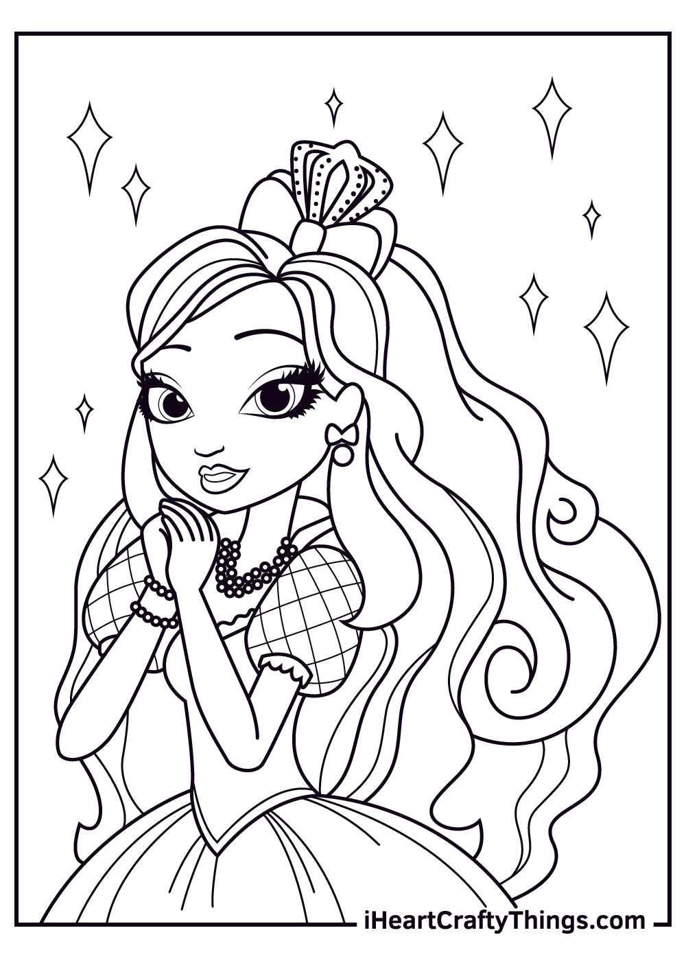 Ever After High Coloring Book - 15 pages