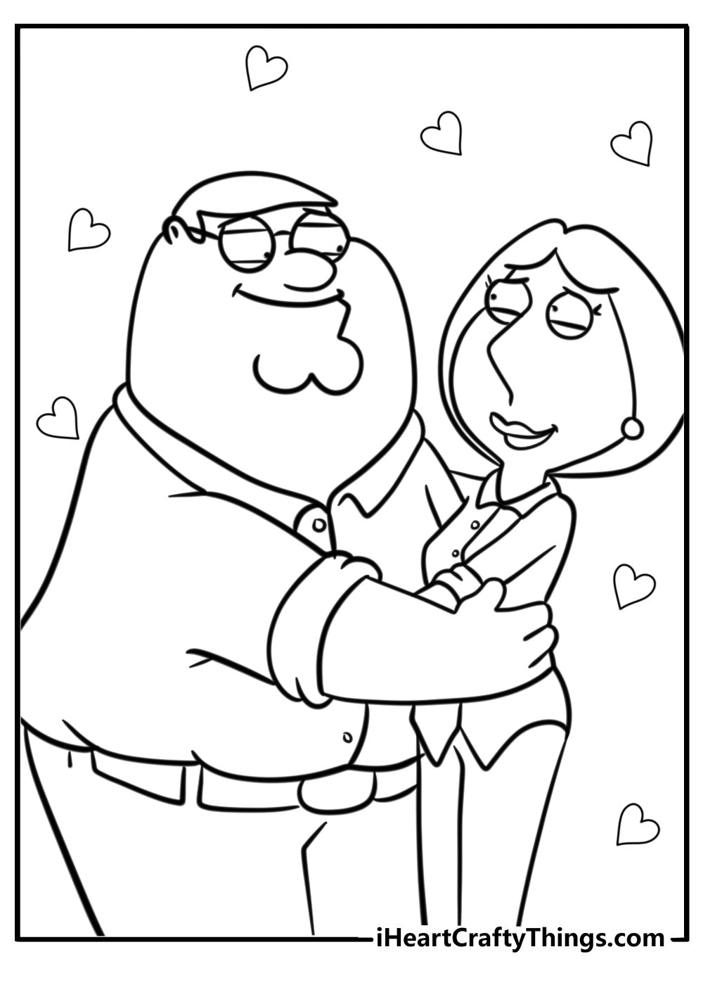 Family Guy Coloring Book - 30 pages