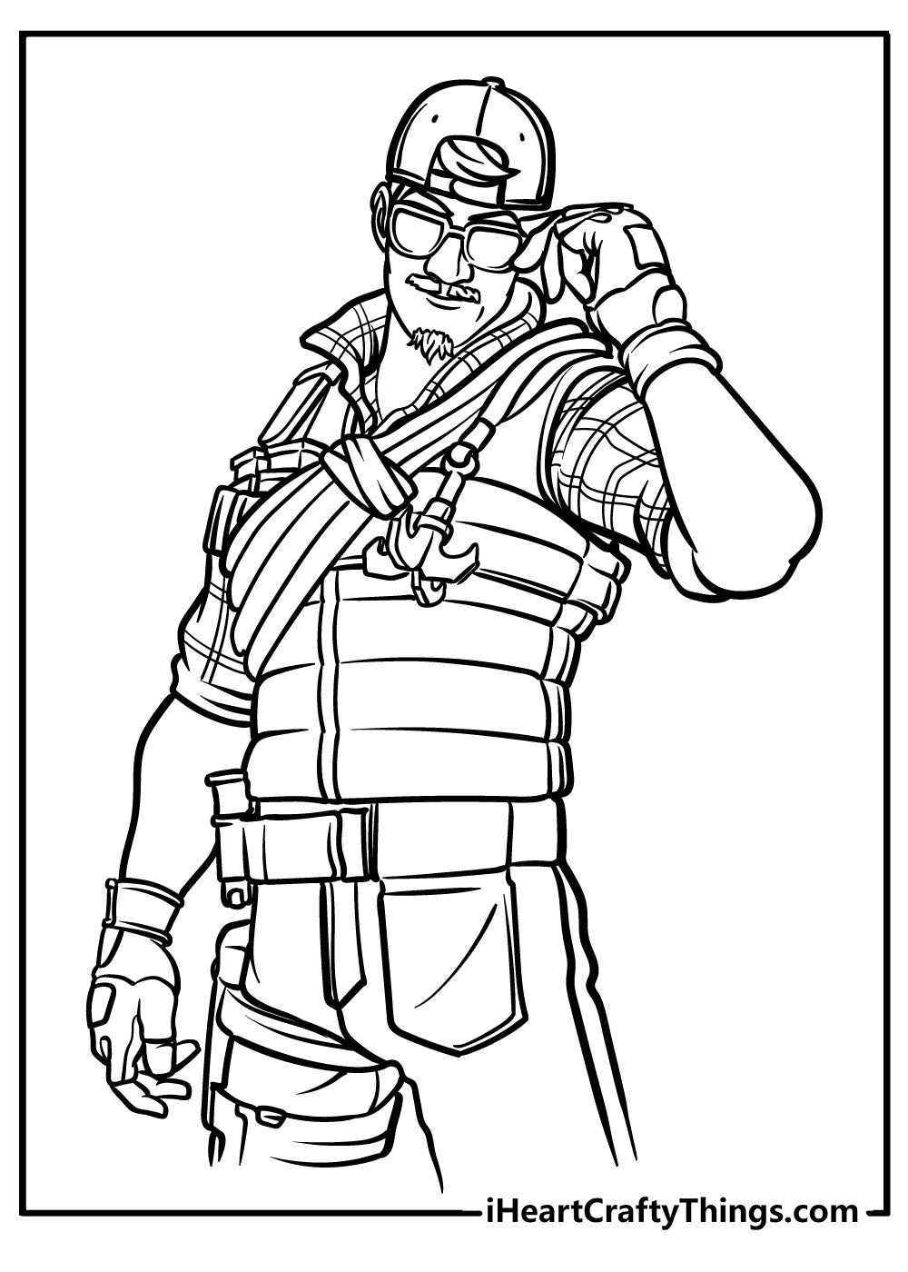 Fortnite Coloring Book - 30 pages
