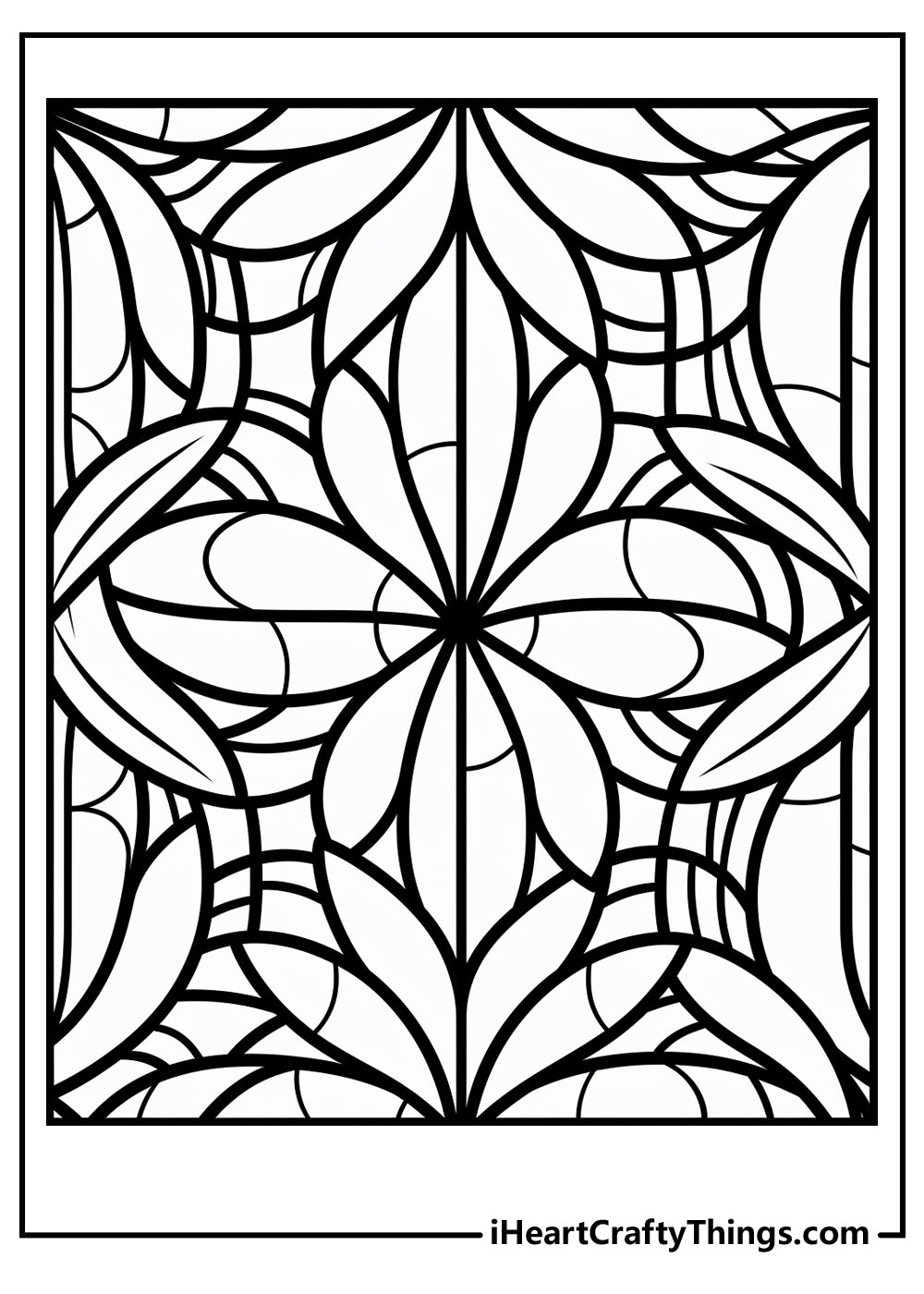 Hard Coloring Book - 15 pages – I Heart Crafty Things