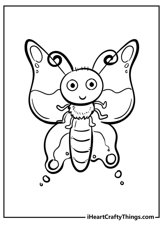 Insect Coloring Book - 15 pages