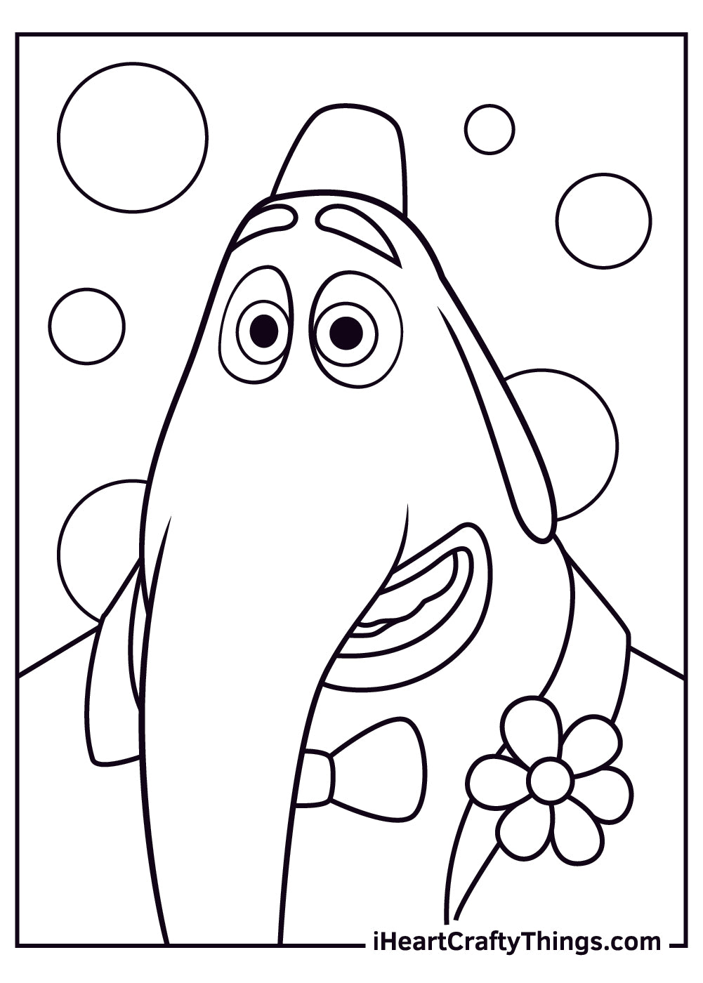 Inside Out Coloring Book - 25 pages