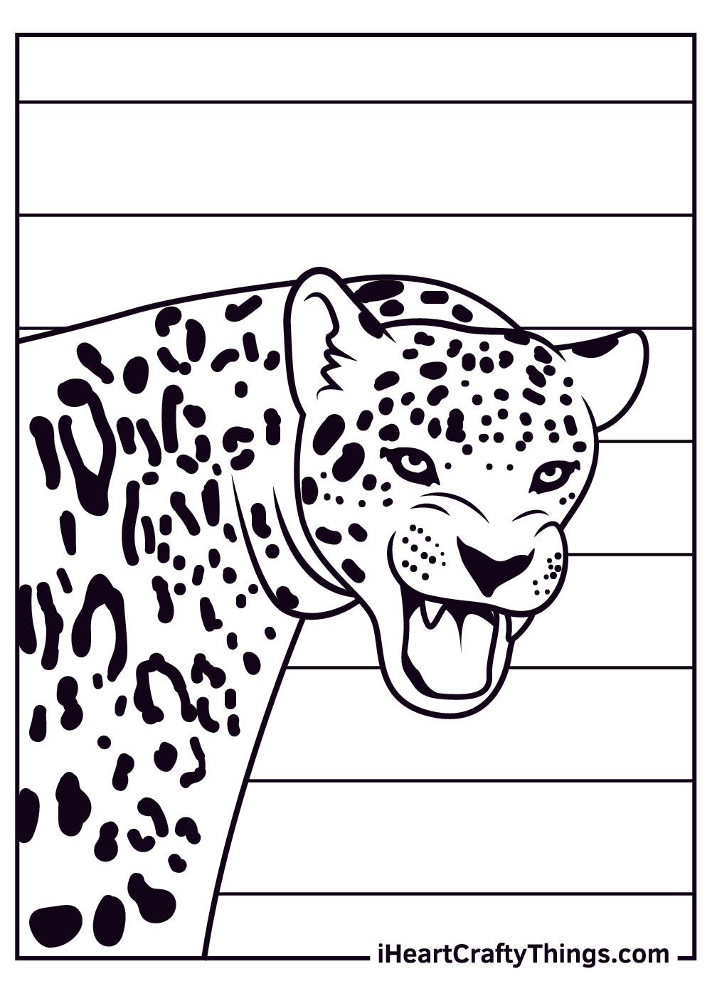 Jaguar Coloring Book - 15 pages