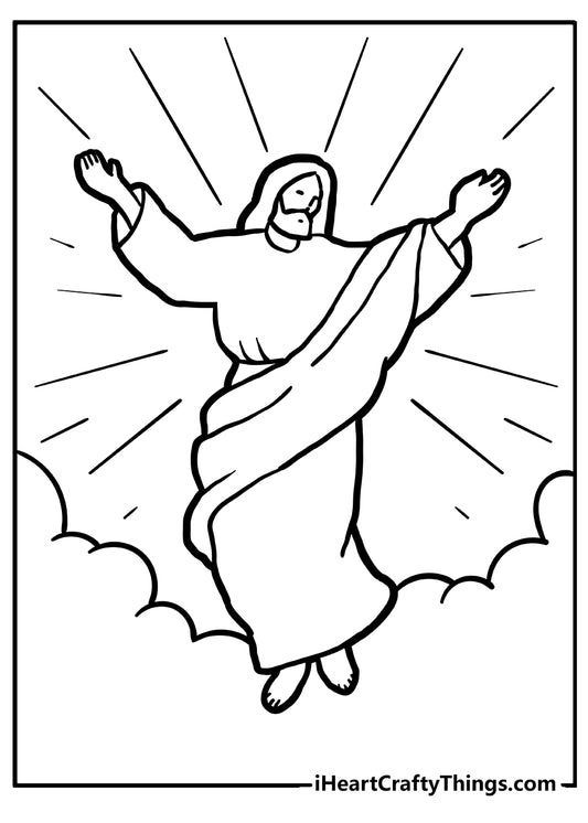 Jesus Coloring Book - 15 pages