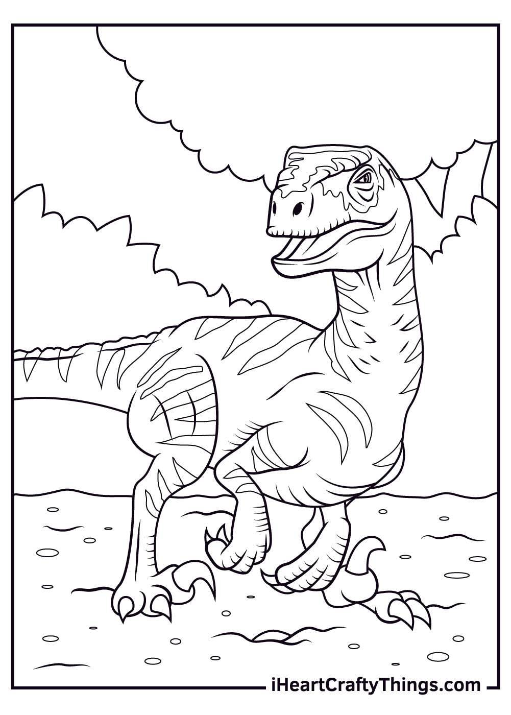 Jurassic Park Coloring Book - 15 pages