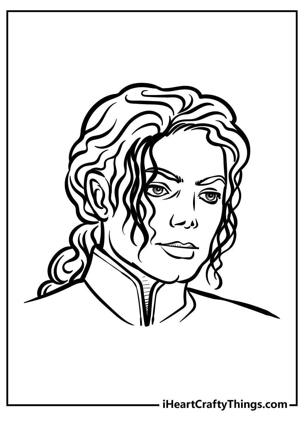 Michael Jackson Coloring Book - 15 pages