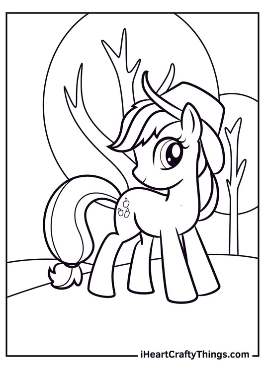 My Little Pony Coloring Book - 35 pages