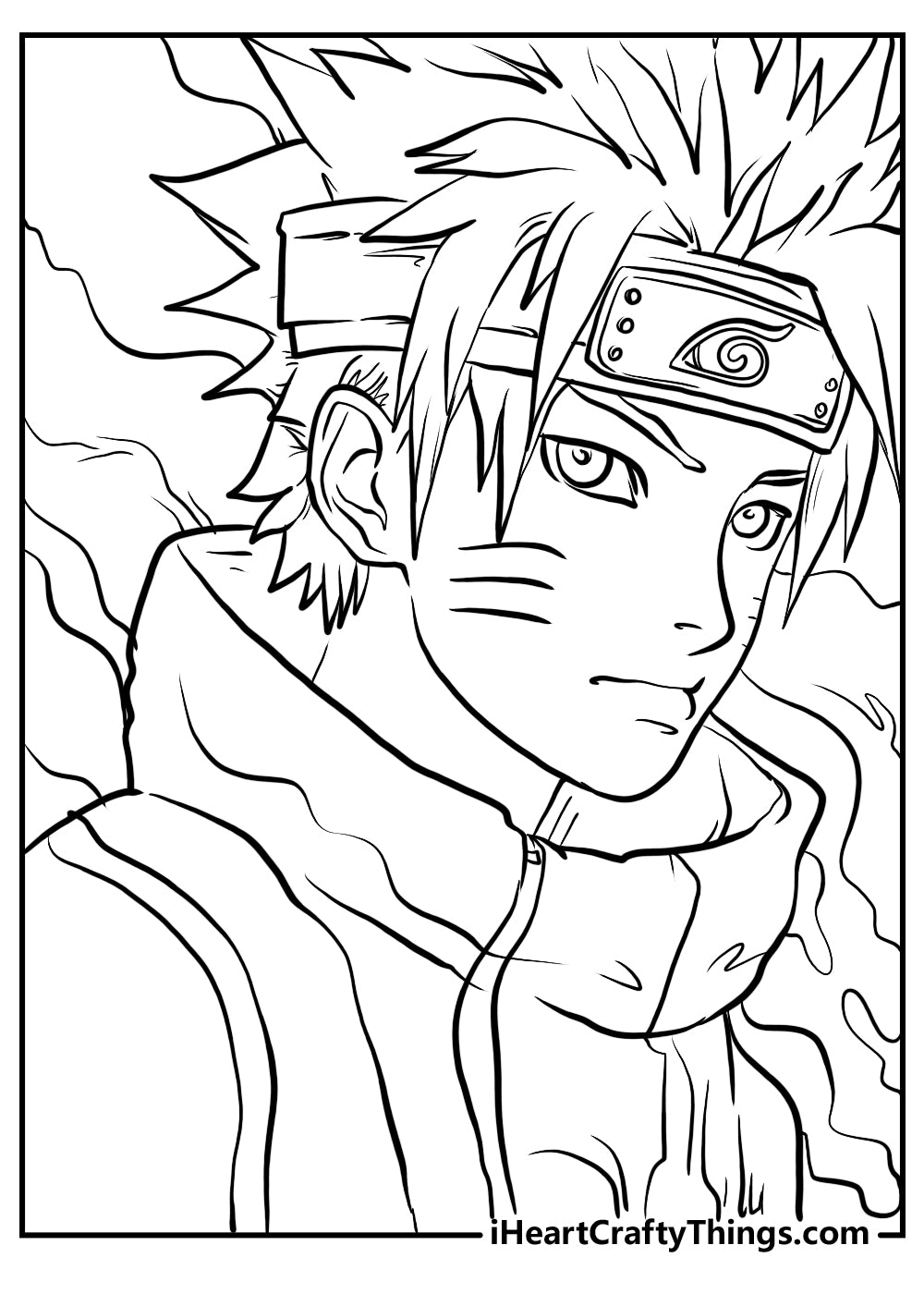 Naruto Coloring Book - 15 pages