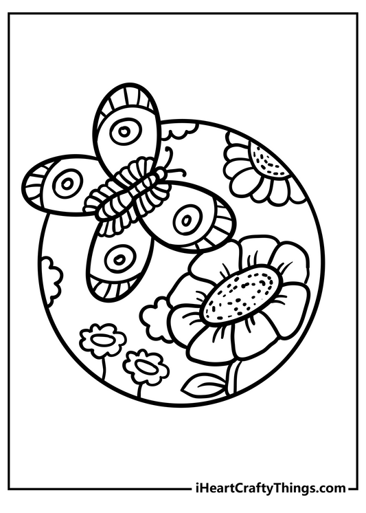 Nature Coloring Book - 20 pages