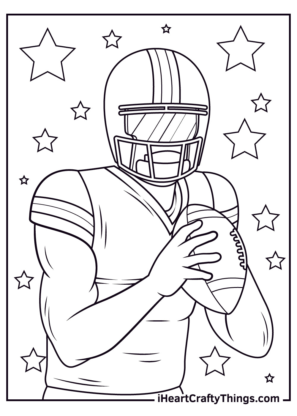 NFL Coloring Book - 15 pages