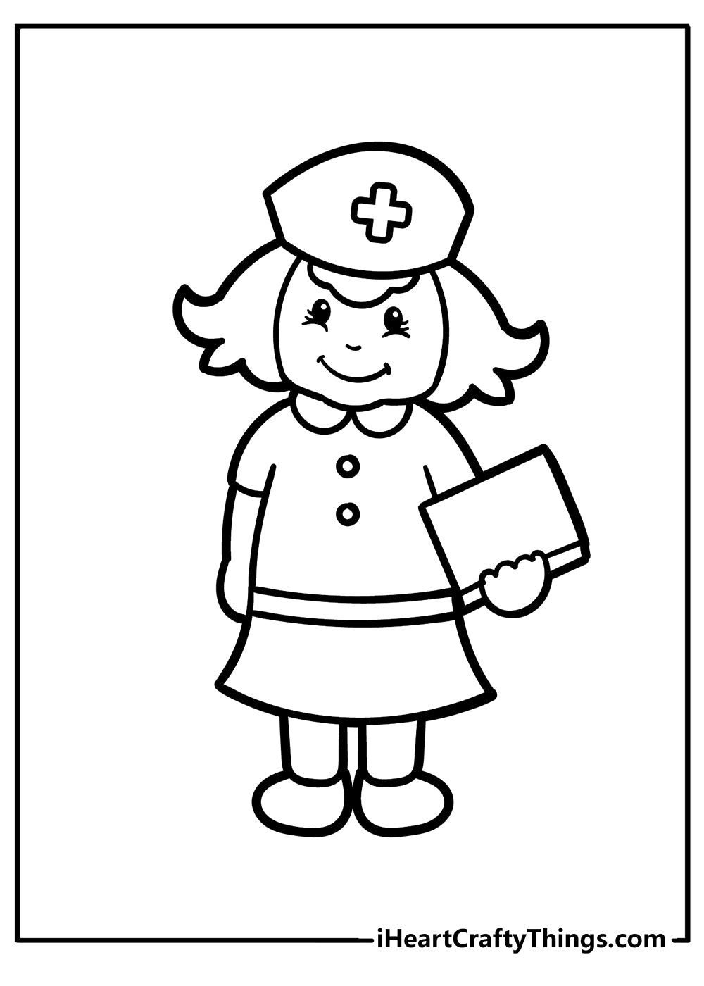 Nurse Coloring Book - 15 pages