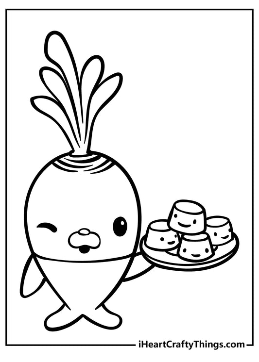 Octonauts Coloring Book - 20 pages