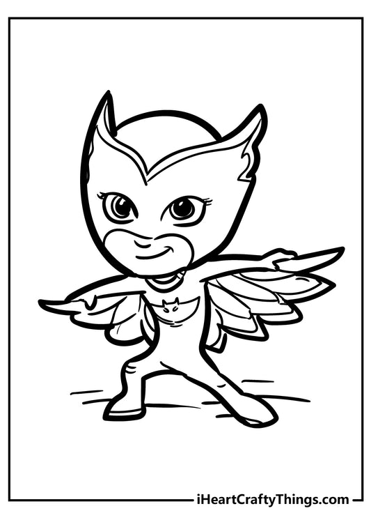 PJ Masks Coloring Book - 40 pages