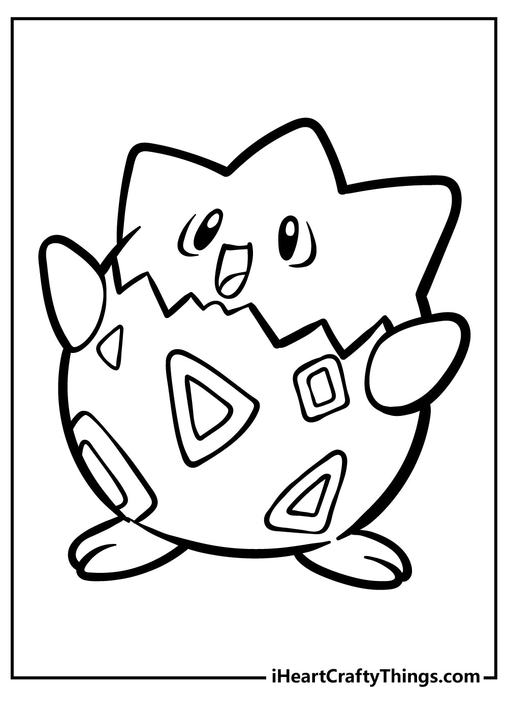 Pokemon Coloring Book - 27 pages