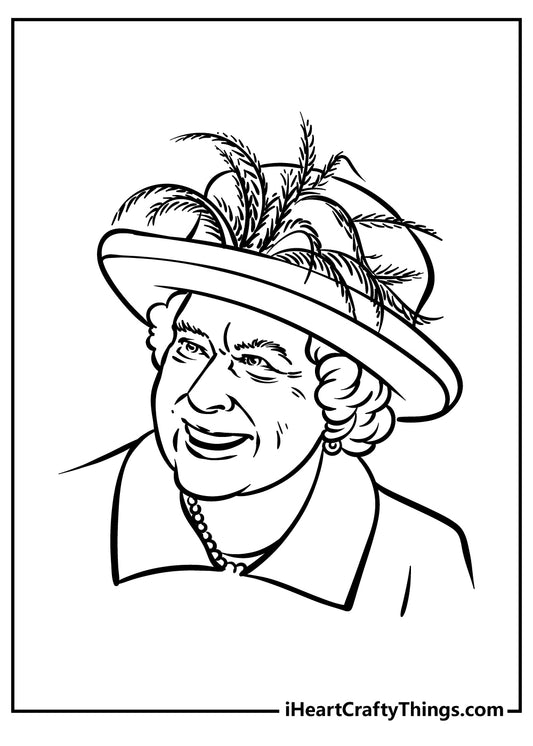 Queen Coloring Book - 15 pages