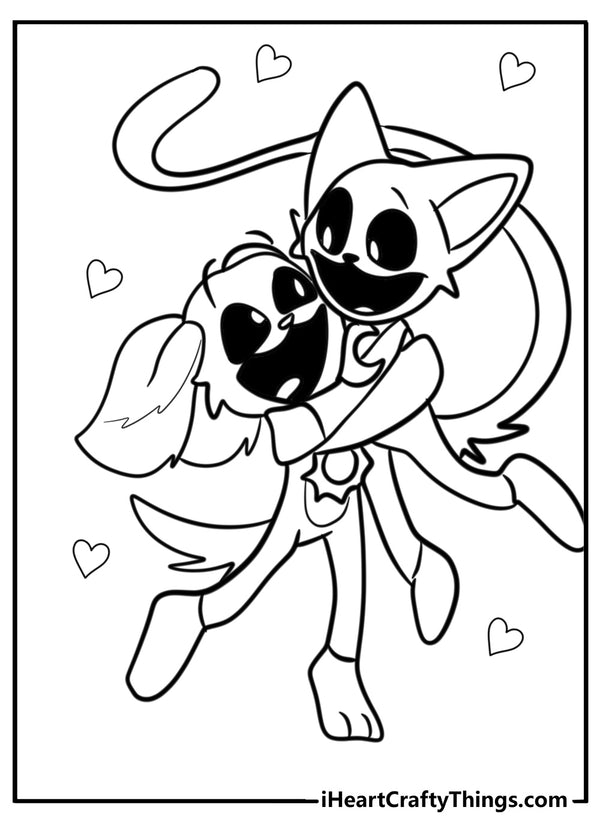Smiling Critters Coloring Book - 20 pages – I Heart Crafty Things