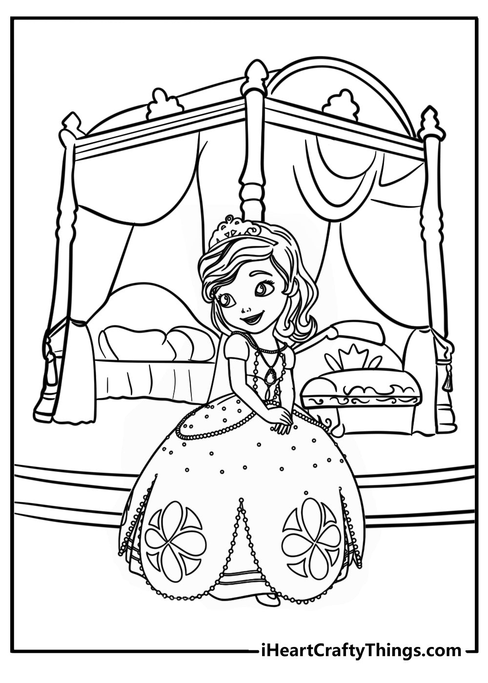 Sofia The First Coloring Book - 29 pages