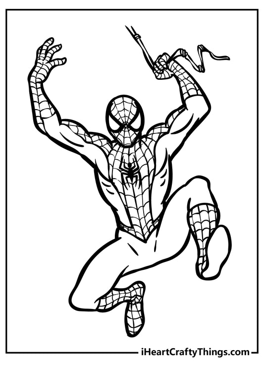 Spider-Man Coloring Book - 40 pages