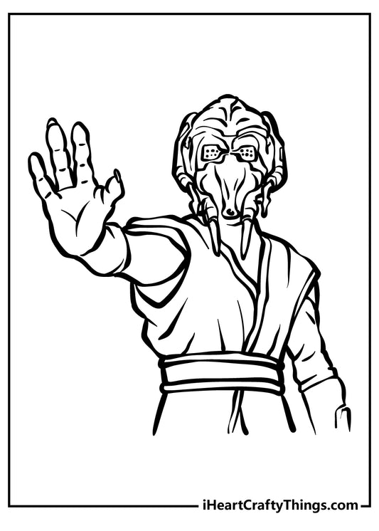 Star Wars Coloring Book - 25 pages