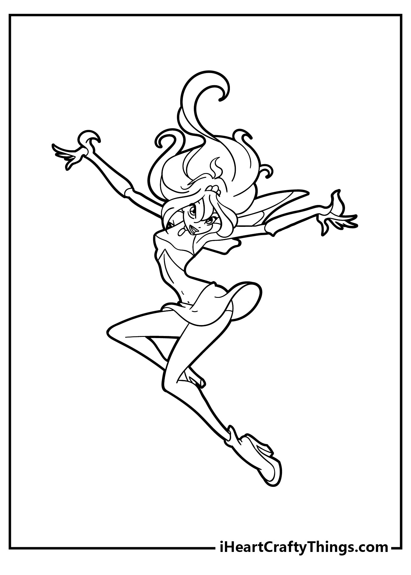 Winx Coloring Book - 15 pages