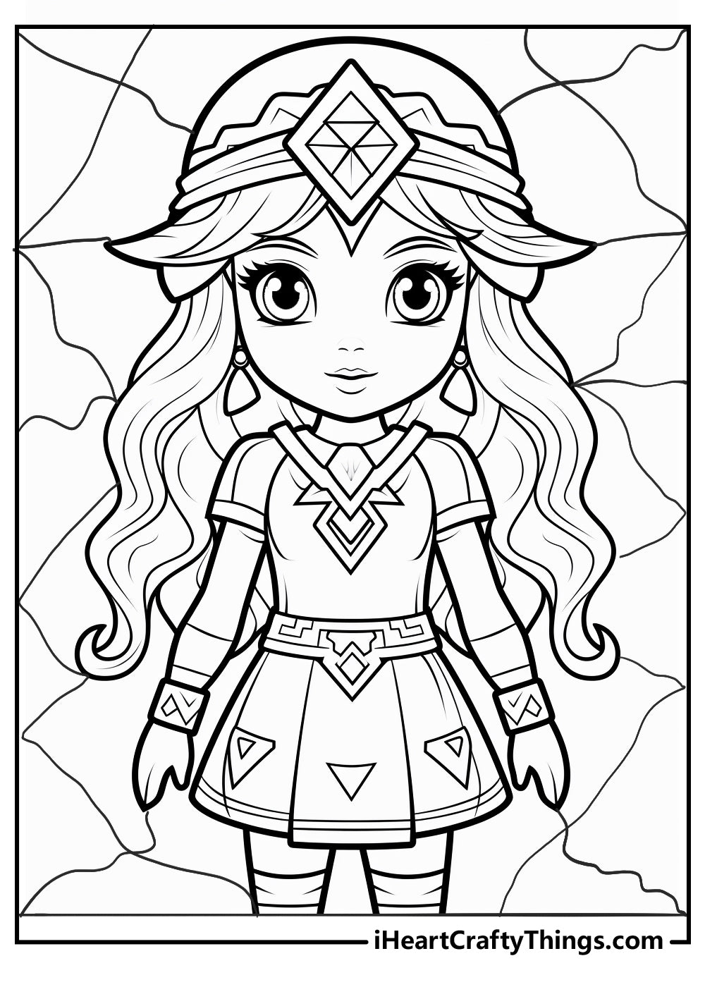 Zelda Coloring Book - 15 pages