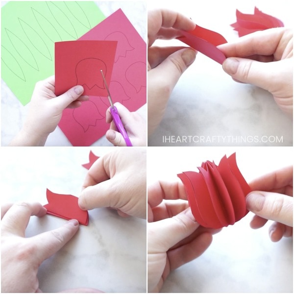 Gorgeous 3D Paper Tulip Flower Craft – I Heart Crafty Things gorgeous-3d-paper-tulip-flower-craft-i-heart-crafty-things