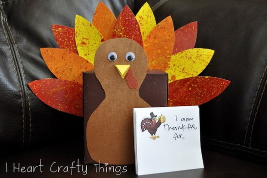 Thankful Turkey Box craft Tutorial