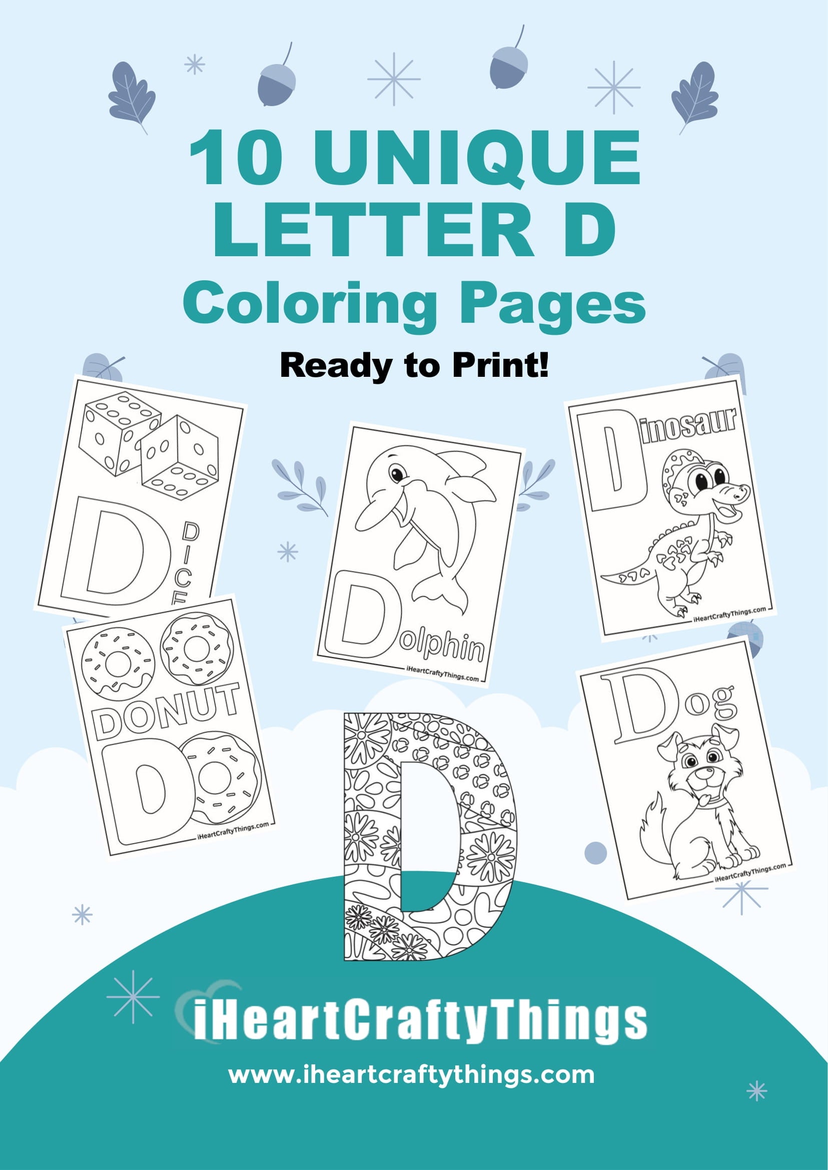 Letter Creative D.pdf The Letter D Coloring Pages