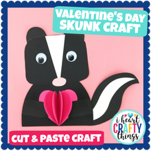 Load image into Gallery viewer, Skunk Paper Animal Craft