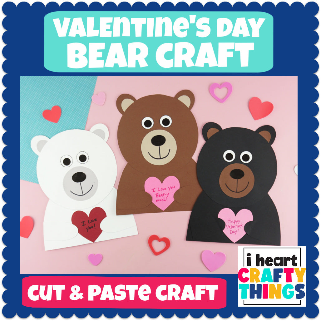 Bear Valentine Craft